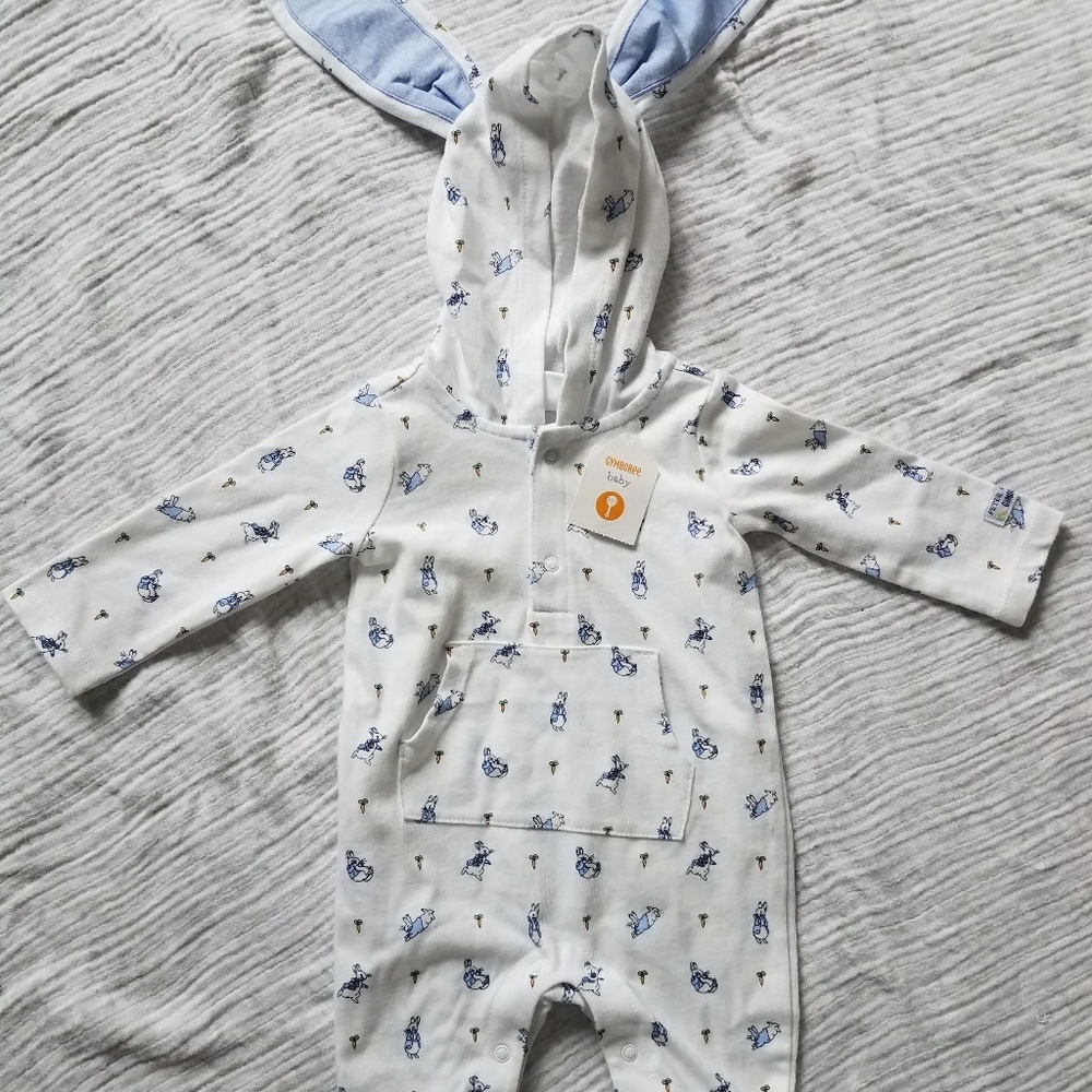 peter rabbit onesie